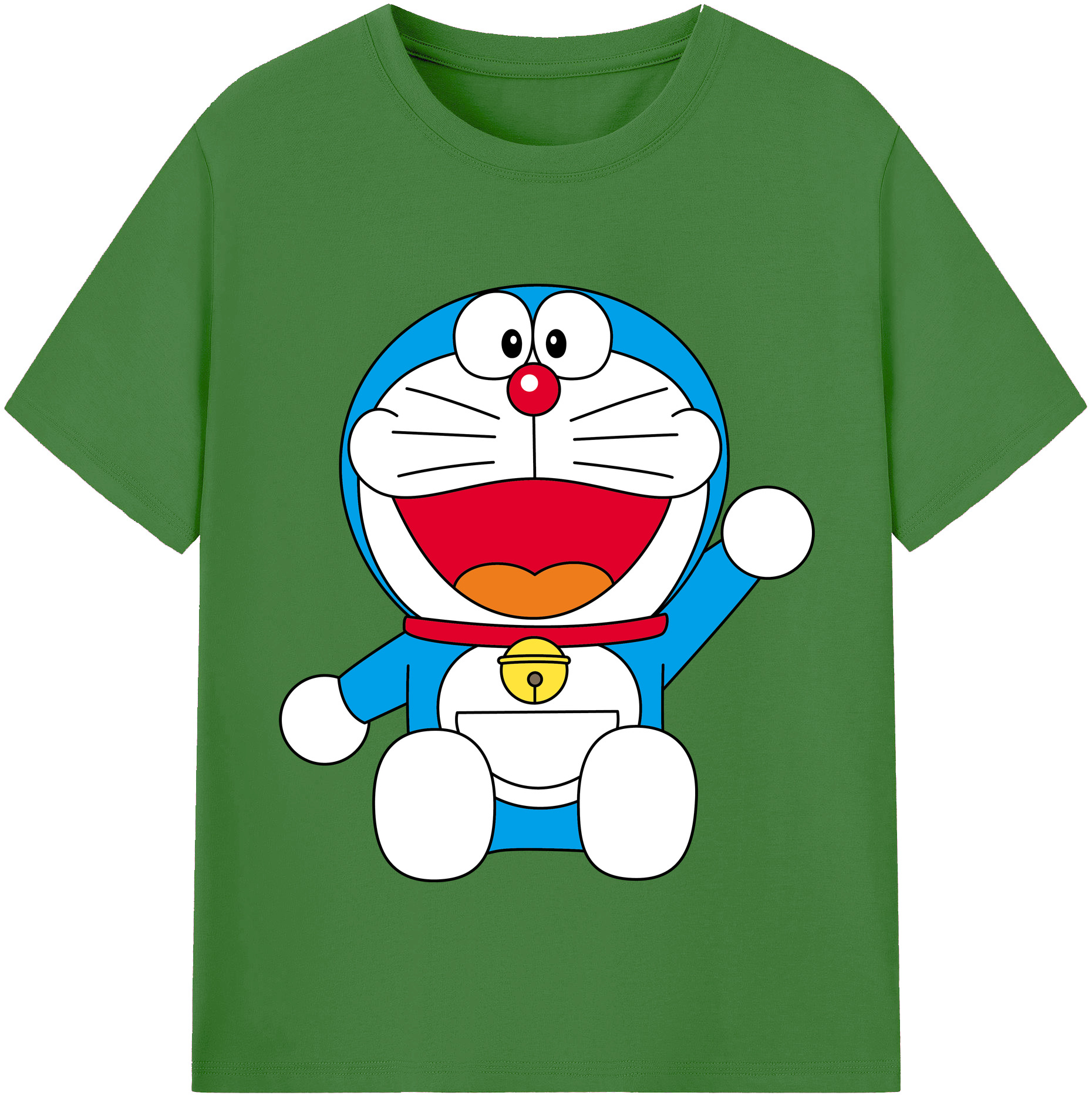 （画像用） ドラえもん Doraemon レディースカジュアルプリントTシャツ（綿100％）